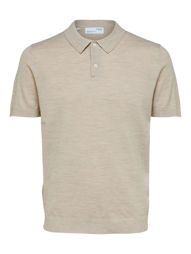 Slhtown Ss Knit Polo