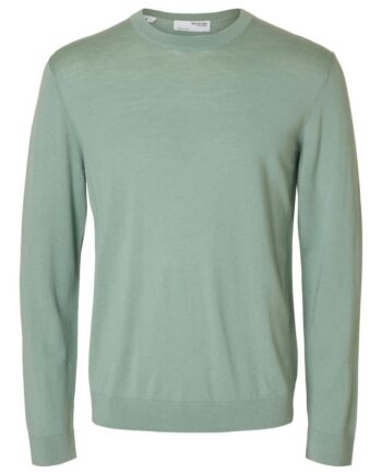 Slhtray Ls Knit Merino Crew Neck No