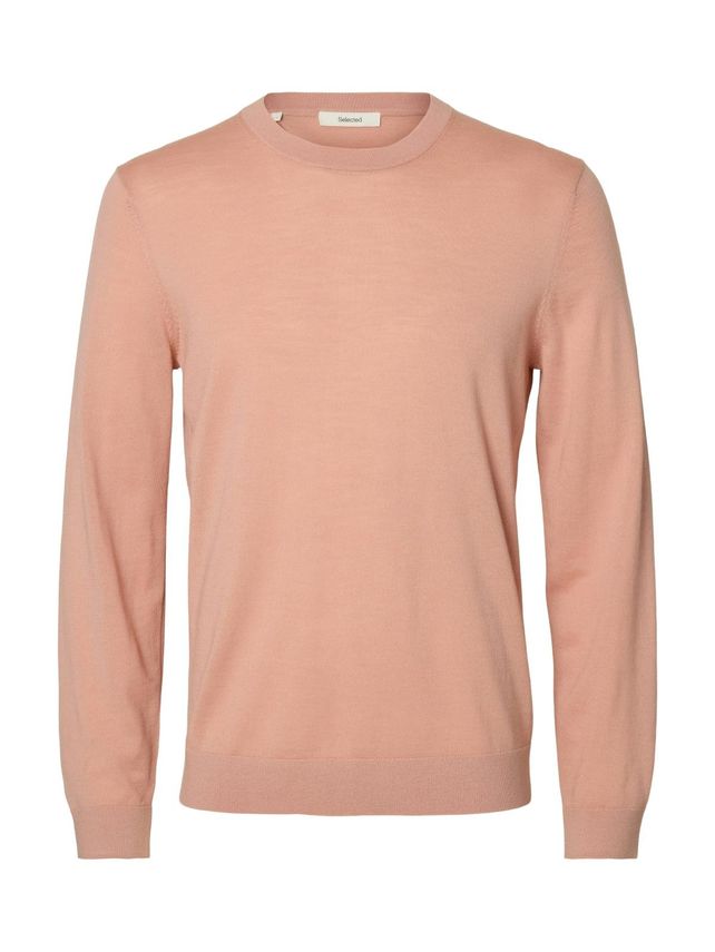 Slhtray Ls Knit Merino Crew Neck No