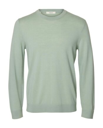 Slhtray Ls Knit Merino Crew Neck No