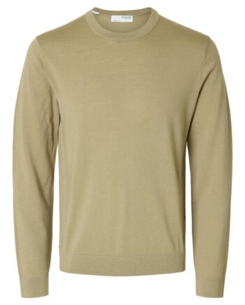 Slhtray Ls Knit Merino Crew Neck No