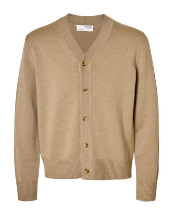 Slhtray Ls Merino Chunky  -neck Car