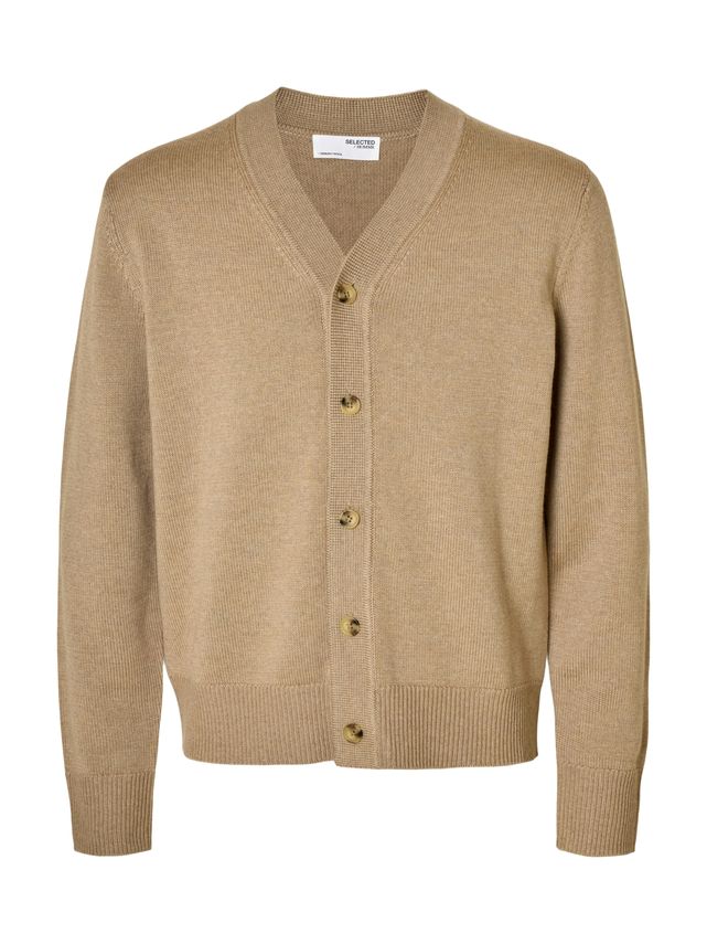 Slhtray Ls Merino Chunky  -neck Car
