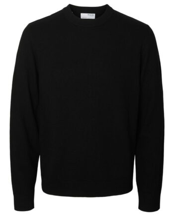 Slhtray Merino Brushed Relaxed Crew