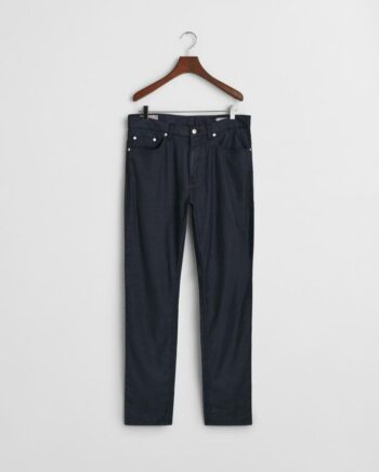 Slim Cot Linen Jeans