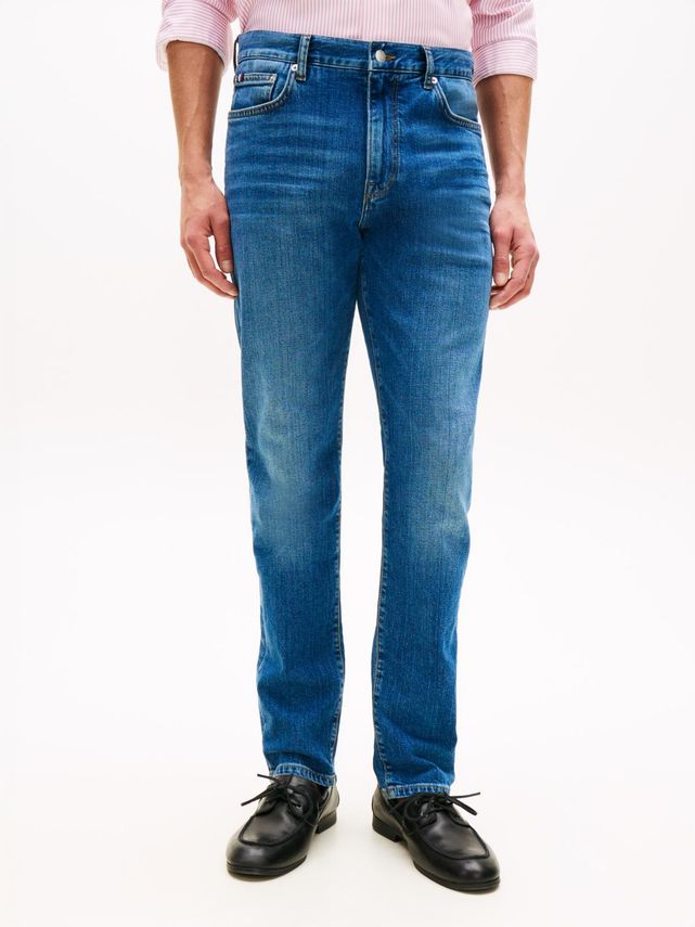 Slim Straight Denton Cobalt Blue