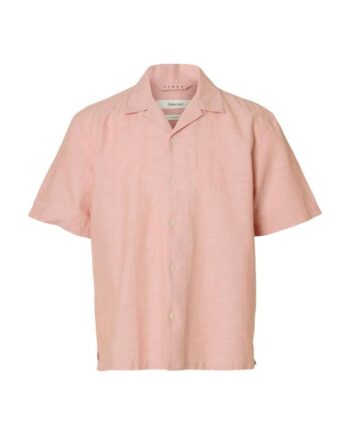 Slmrlxcasper Clay Linenblend Ss Sht