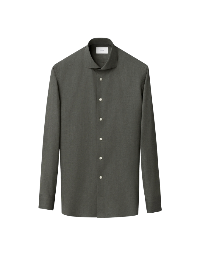 Solid Signature Flannel Shirt