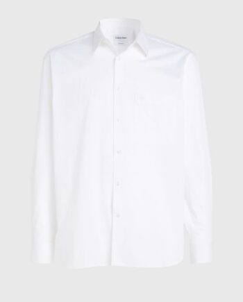 Stretch Poplin Relaxed Fit Shirt