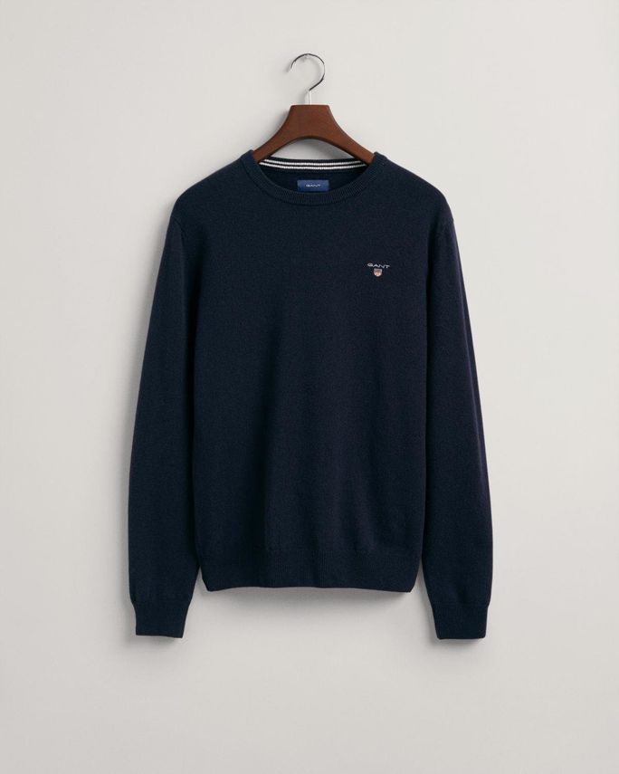 Super Fine Lambswool Crew