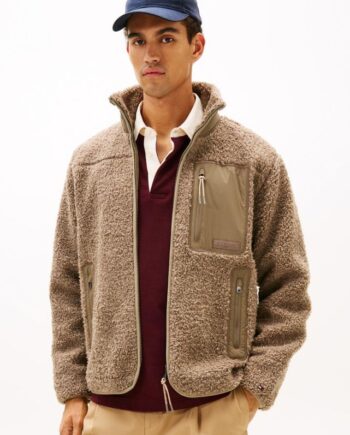 Teddy Fleece Zip Through