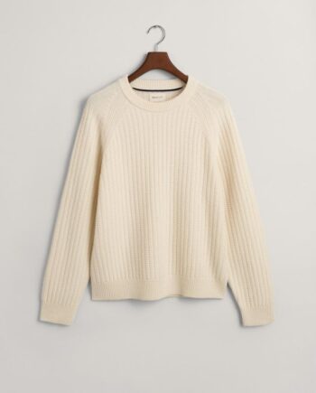 Texture Raglan  -neck