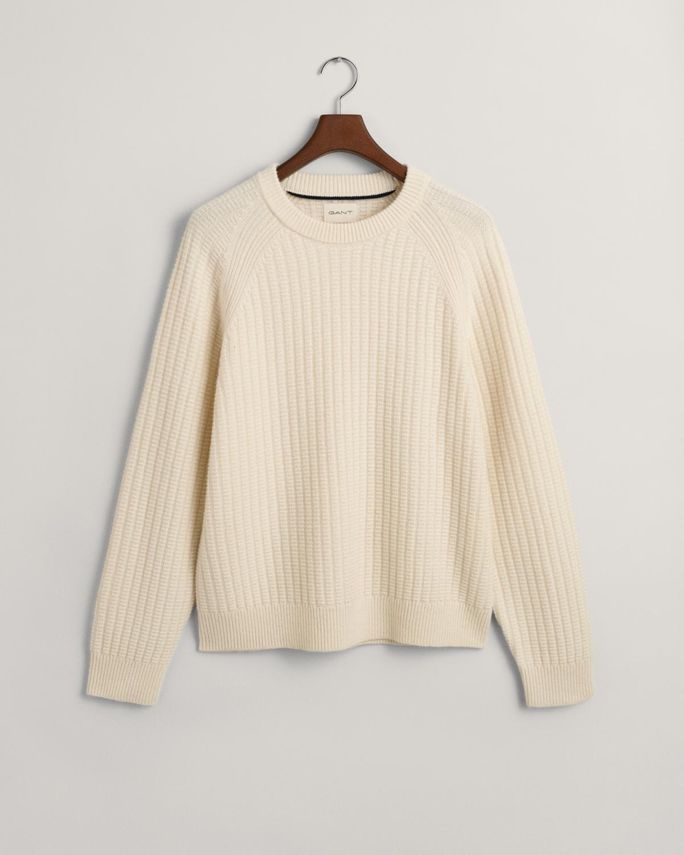 Texture Raglan -neck