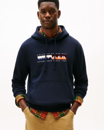 Th Colour Block Graphic Hoodie