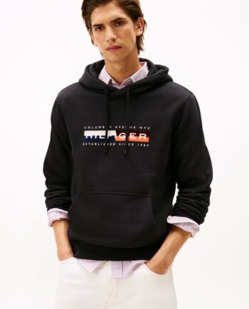 Th Colour Block Graphic Hoodie