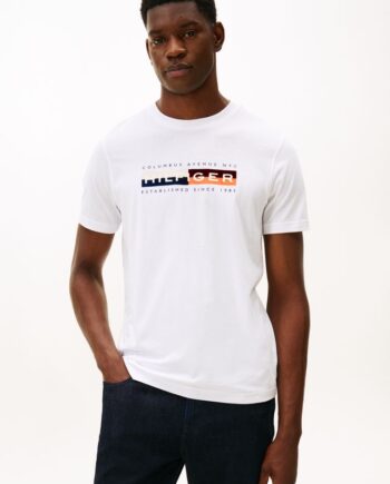 Th Colour Block Graphic Tee
