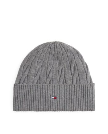 Th Flag Cable Knit Beanie