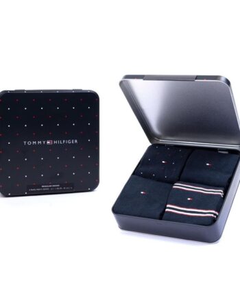Th Men Sock 4p Tin Giftbox Stripe