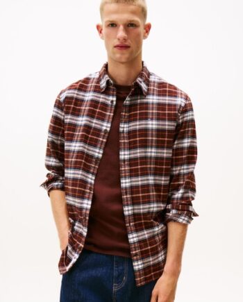 Tjm Reg Flannel Check Shirt Ext