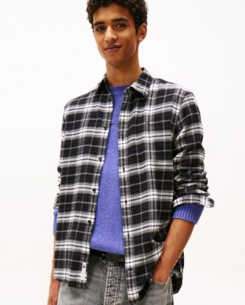 Tjm Reg Flannel Check Shirt Ext