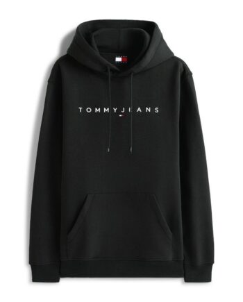 Tjm Reg Linear Logo Hoodie Ext
