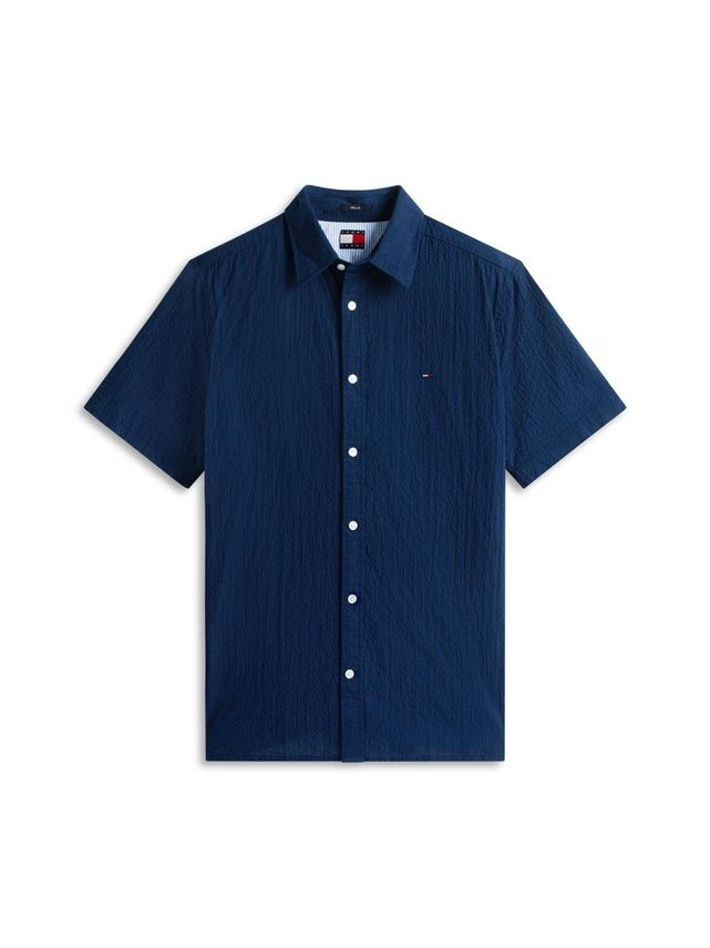 Tjm Reg Seersucker Shirt Ext