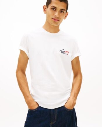 Tjm Slim Sign Chest Ss Tee Ext