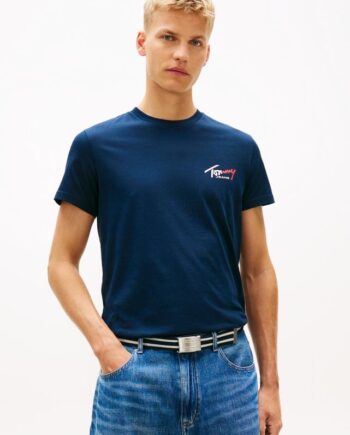 Tjm Slim Sign Chest Ss Tee Ext