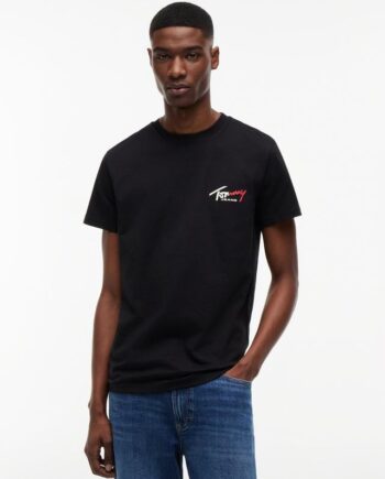 Tjm Slim Sign Chest Ss Tee Ext