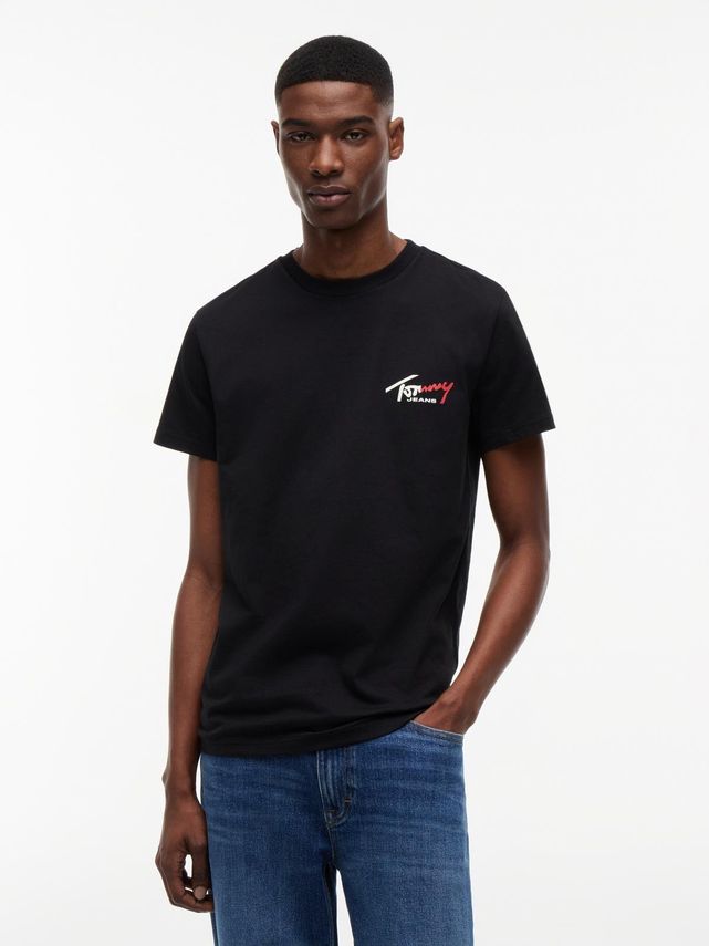 Tjm Slim Sign Chest Ss Tee Ext