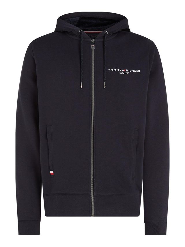Tommy Logo Fur Lined Hoody