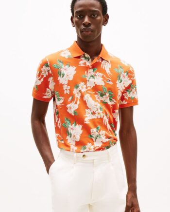 Tropical Aop Pique Reg Polo