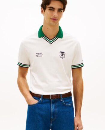 Neck Pique Relaxed Fit Polo