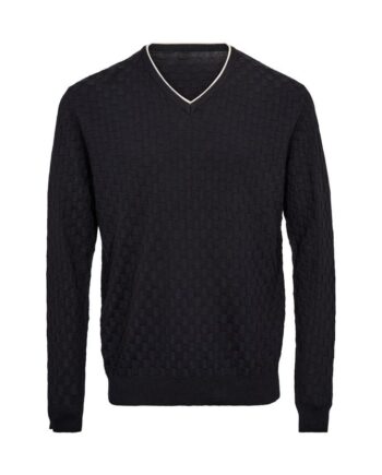 -neck Knit Regular Fit