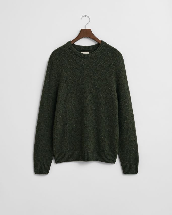 Wool Blend Neps -neck