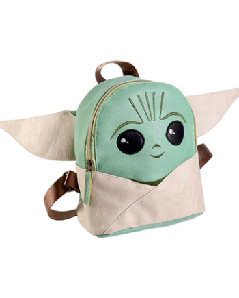 Baby Yoda Læder Rygsæk The Mandalorian