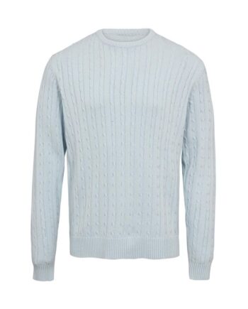 Cable  -neck Knit Regular Fit