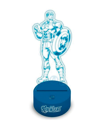Captain America 3d Lampe Marvel