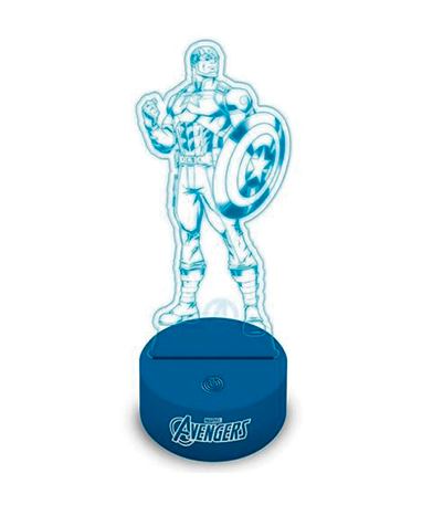 Captain America 3d Lampe Marvel