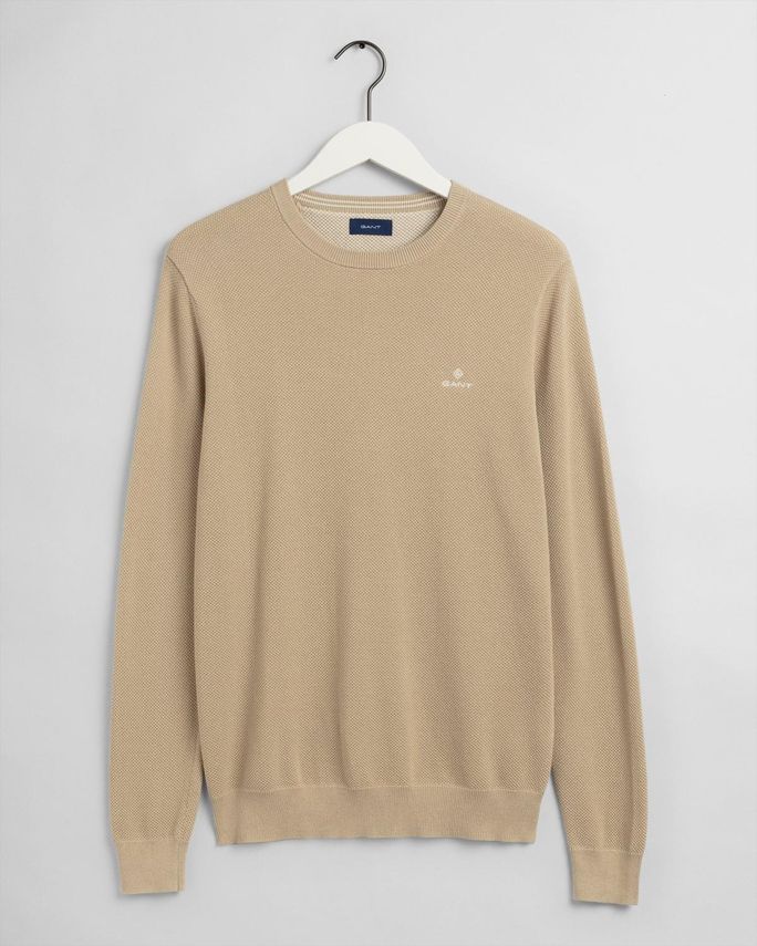 Cotton Pique Crew