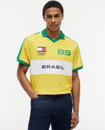 Countries Ss Pique Printed Rugby