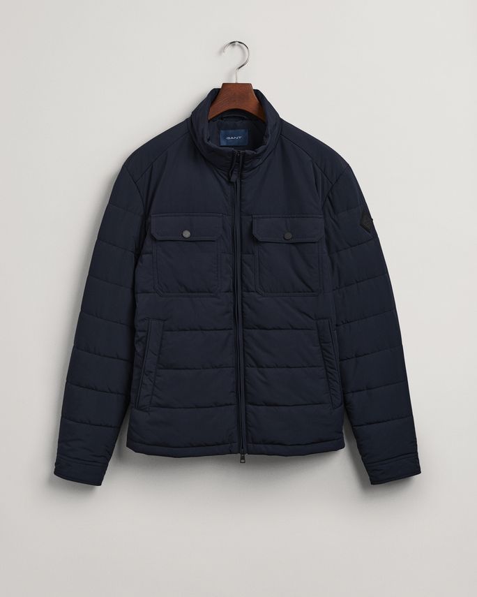 D1  Channel Quilted Windcheater