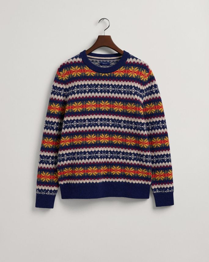 D2  Fair Isle  -neck