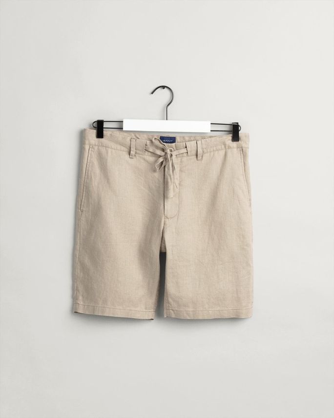 D2  Relaxed Linen Ds Shorts In