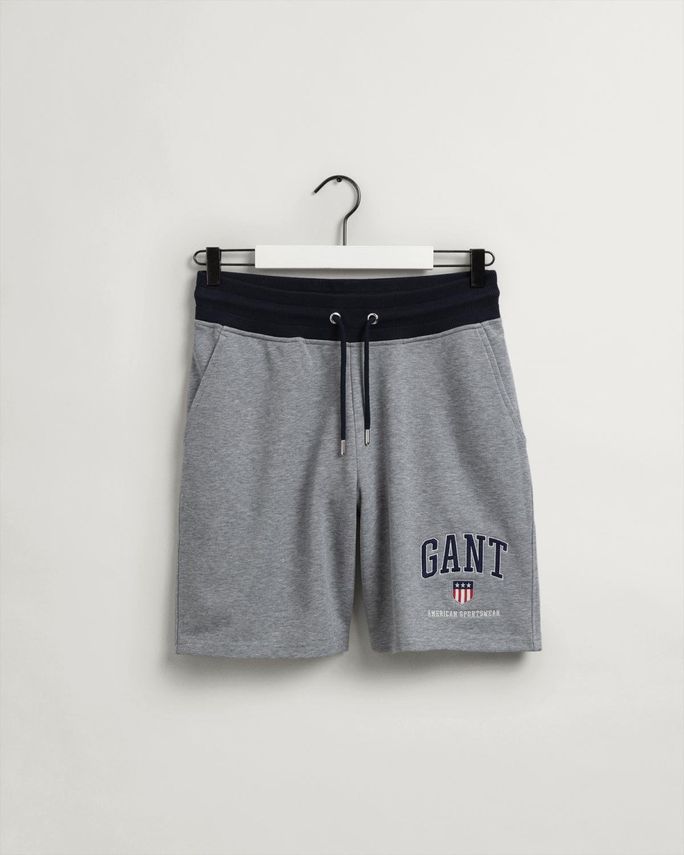 Retro Shield Sweat Shorts
