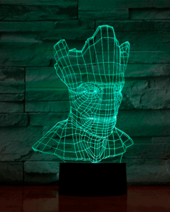 Groot 3d Lampe Guardians Of The Galaxy