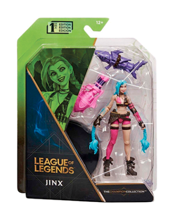 Jinx Action Figur 10cm League Of Legend
