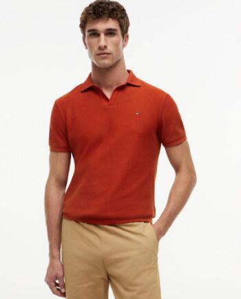 Jonny Collar Texture Reg Polo