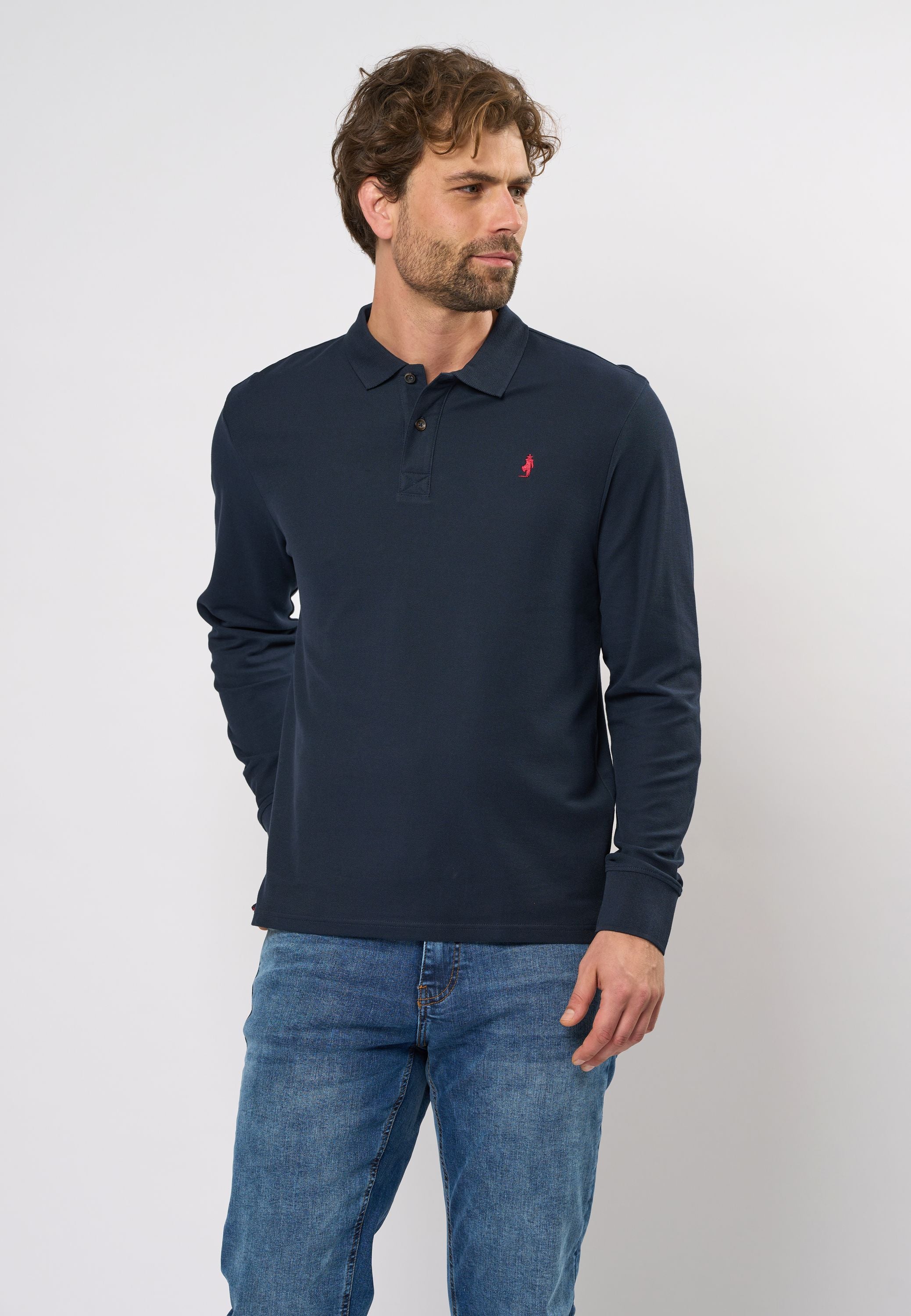 Rockwall Long Sleeve Polo