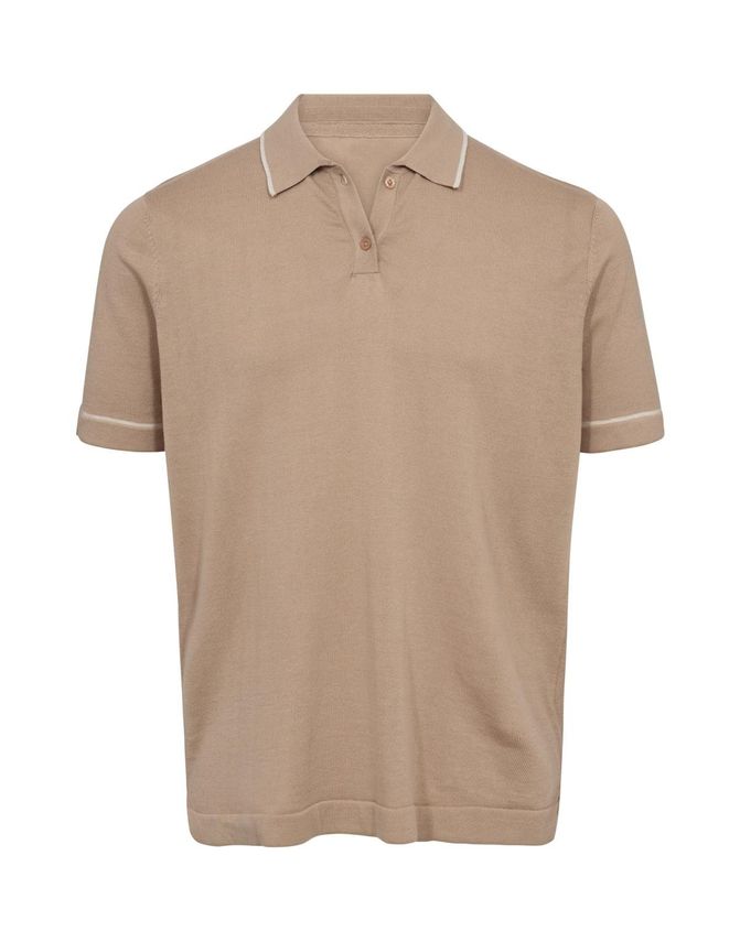 Mens Polo Knit Modern Fit